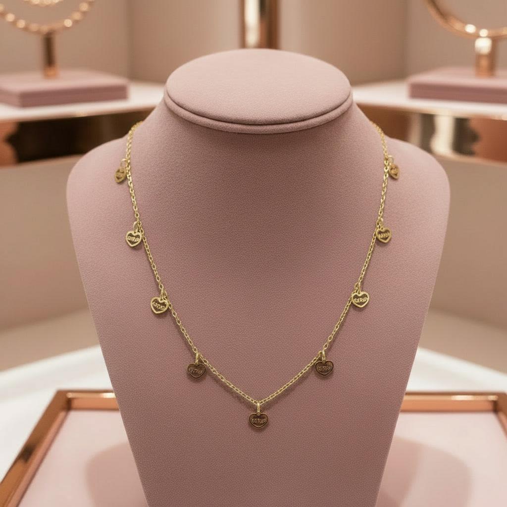 Colar Amor Dourado