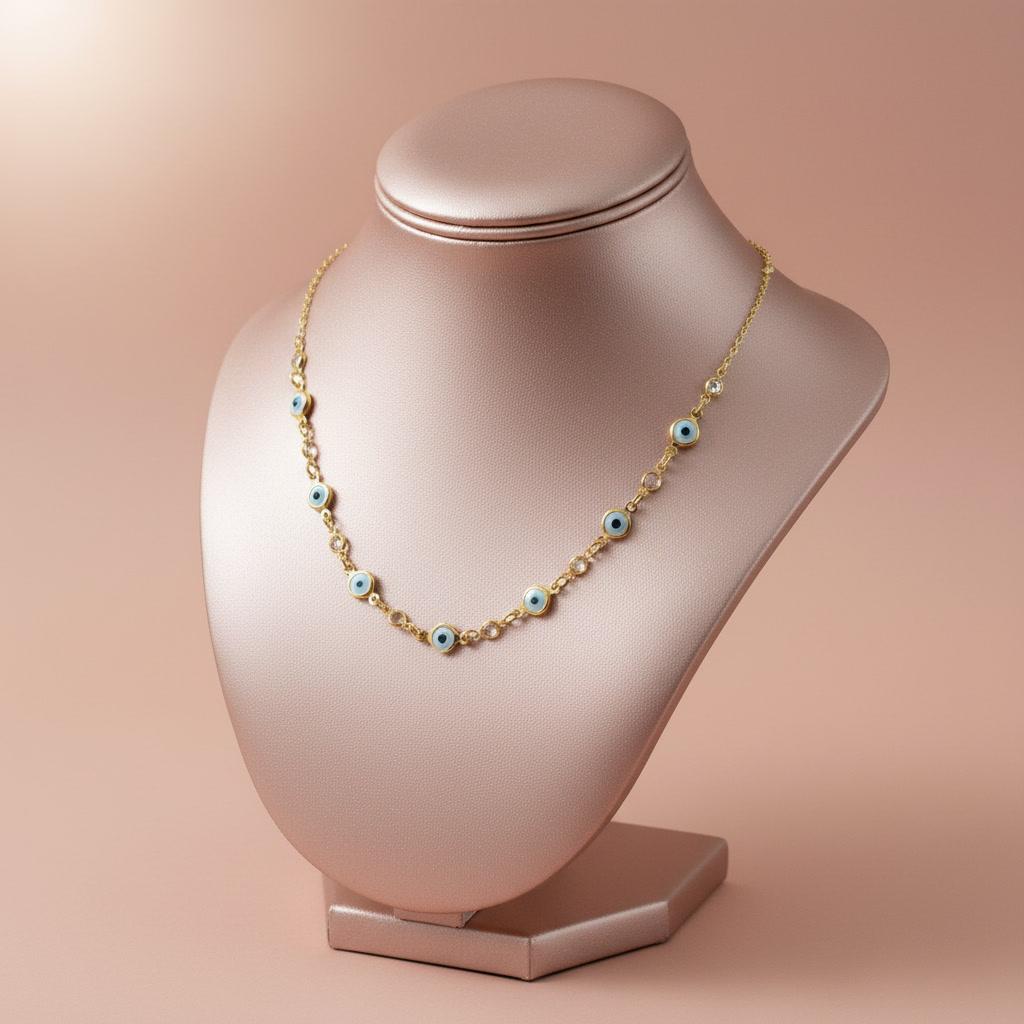Colar Choker Olho de Sogra